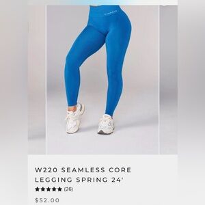 YoungLA Women's Vibrant Blue Leggings